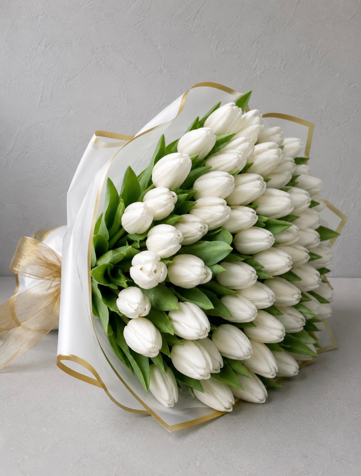 Witte tulpen