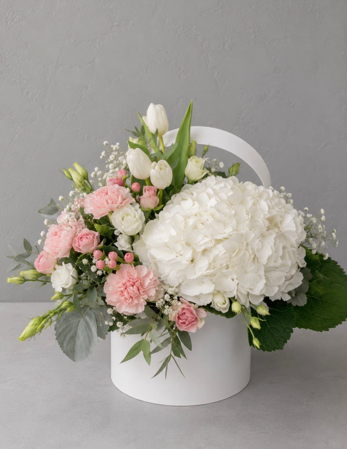 Doos bloemen